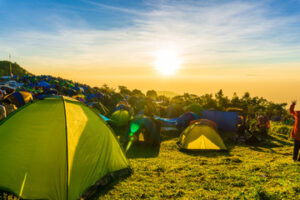 festival camping